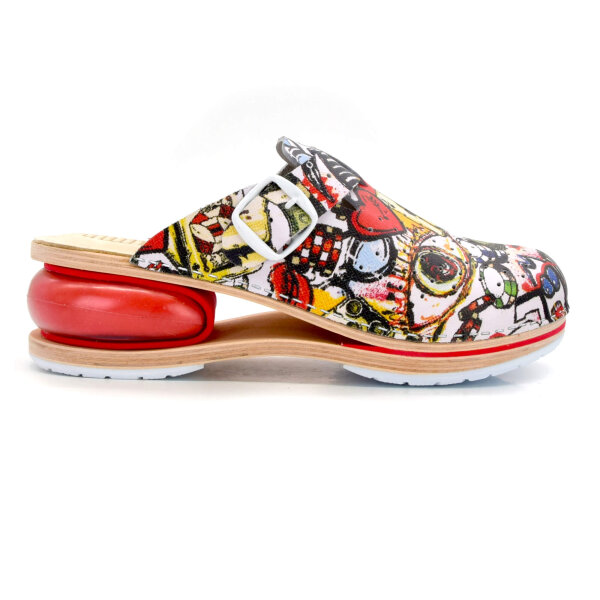 CLOGS MIT KISSEN