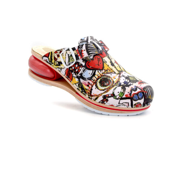 CLOGS MIT KISSEN