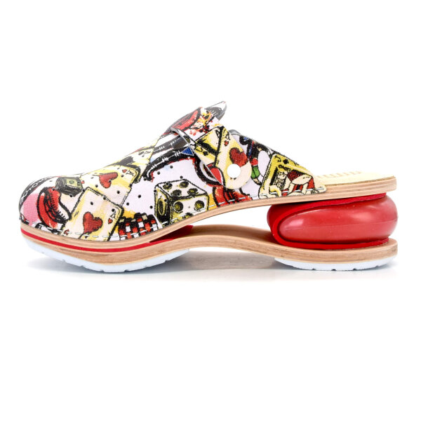 CLOGS MIT KISSEN