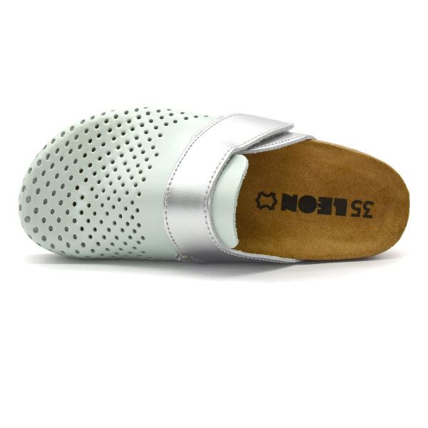 ANATOMISCHE LEDER CLOGS