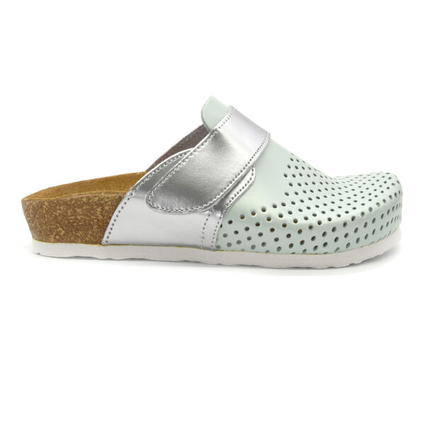ANATOMISCHE LEDER CLOGS