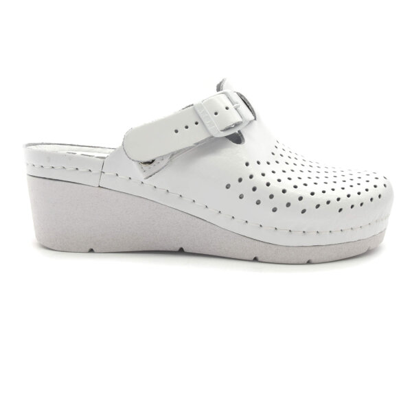 ANATOMISCHE LEDER CLOGS