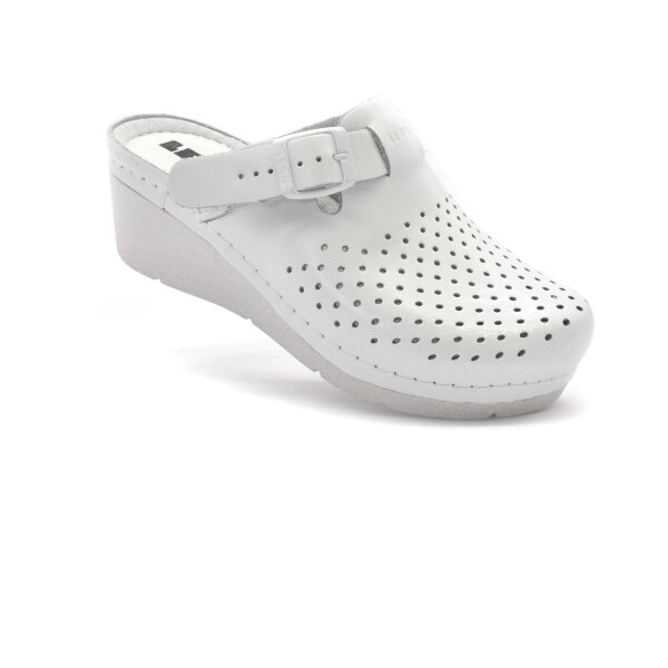 ANATOMISCHE LEDER CLOGS