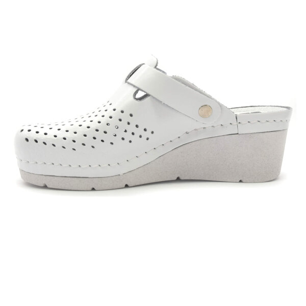 ANATOMISCHE LEDER CLOGS