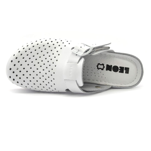 ANATOMISCHE LEDER CLOGS