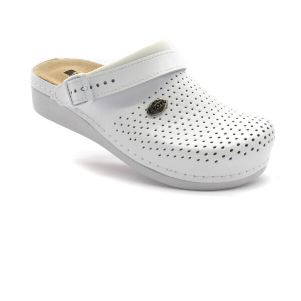 ANATOMISCHE LEDER CLOGS