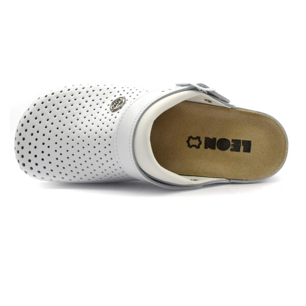 ANATOMISCHE LEDER CLOGS