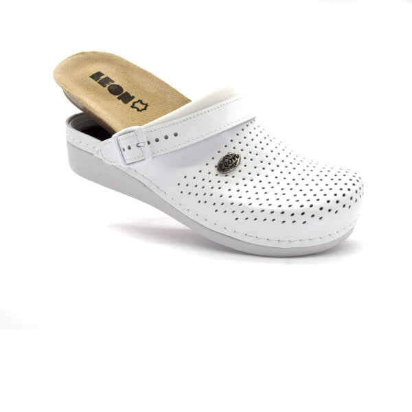 ANATOMISCHE LEDER CLOGS