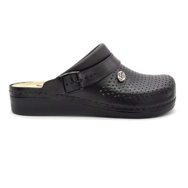 ANATOMISCHE LEDER CLOGS