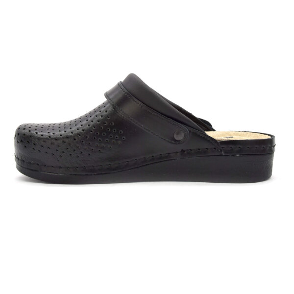 ANATOMISCHE LEDER CLOGS