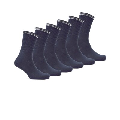 DUNNE SPORTSOCKEN 6ER PACK
