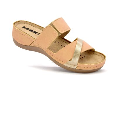 LEDER PANTOFFEL