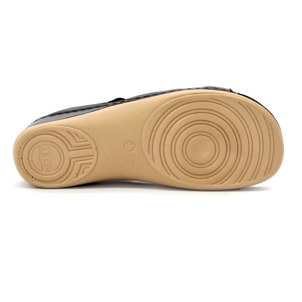 LEDER PANTOFFEL