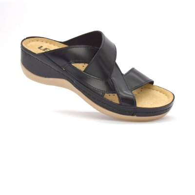 LEDER PANTOFFEL