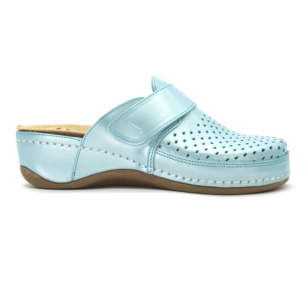 ANATOMISCHE LEDER CLOGS