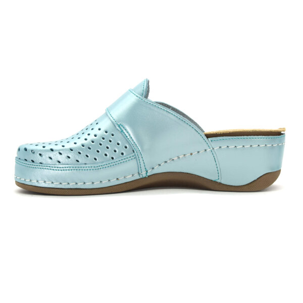 ANATOMISCHE LEDER CLOGS