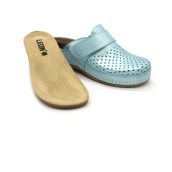 ANATOMISCHE LEDER CLOGS