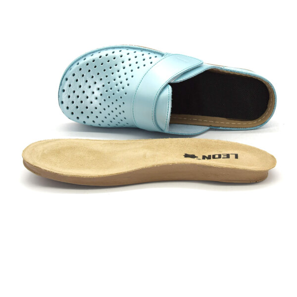 ANATOMISCHE LEDER CLOGS