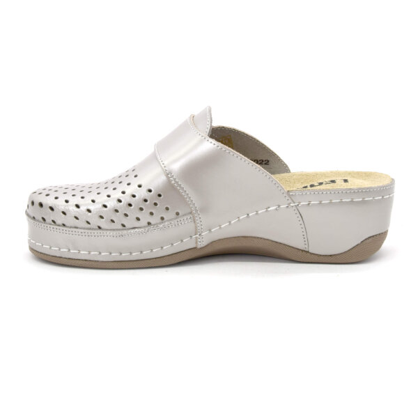 ANATOMISCHE LEDER CLOGS