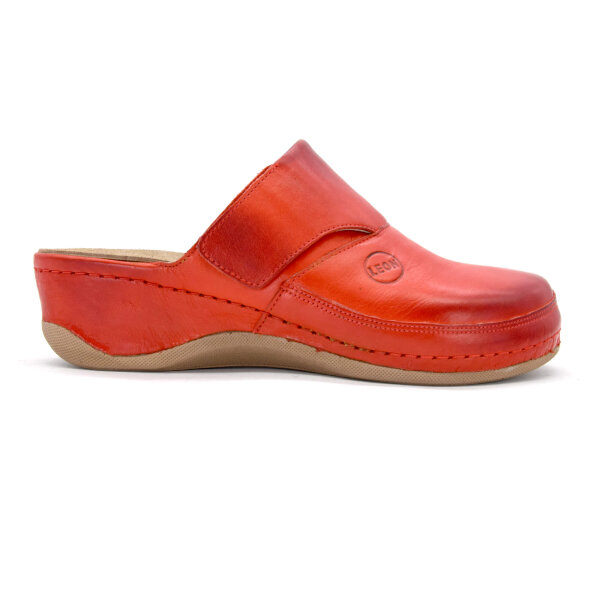 ANATOMISCHE LEDER CLOGS