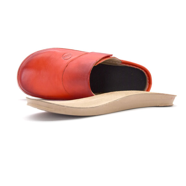 ANATOMISCHE LEDER CLOGS