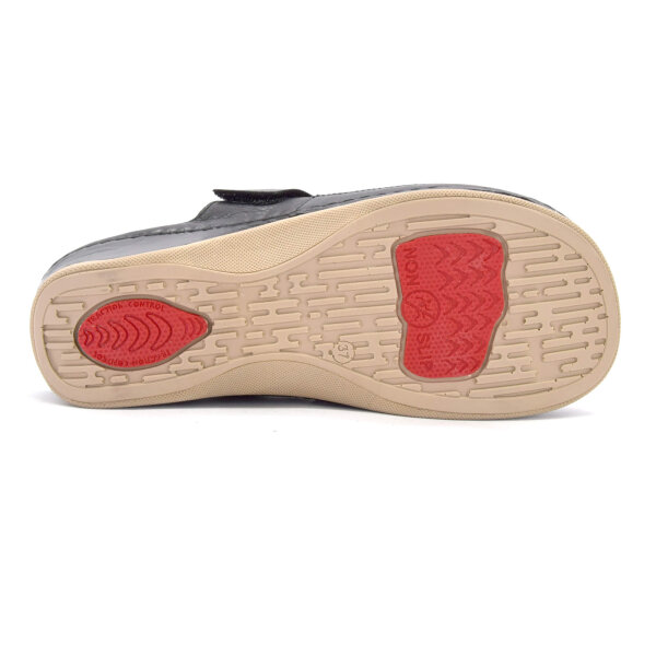 ANATOMISCHE LEDER CLOGS