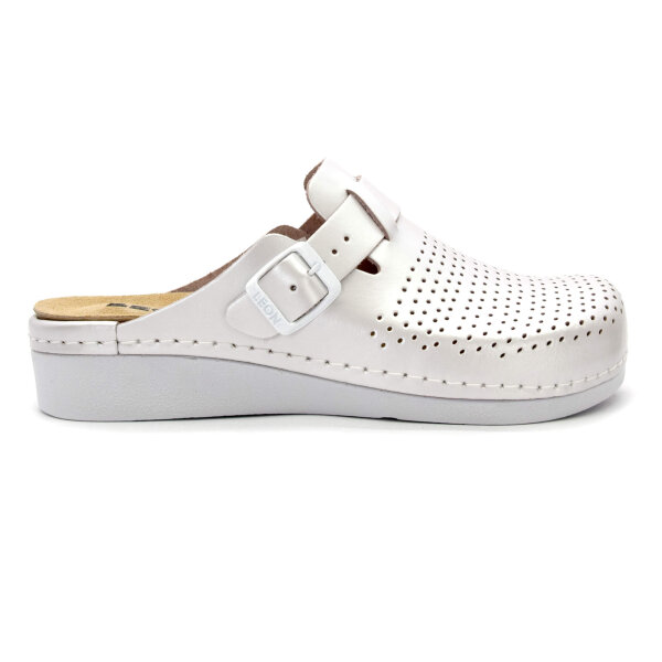 ANATOMISCHE LEDER CLOGS