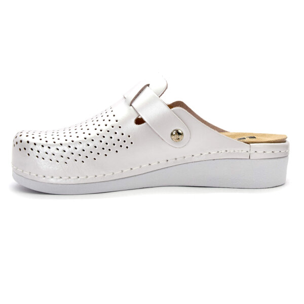 ANATOMISCHE LEDER CLOGS