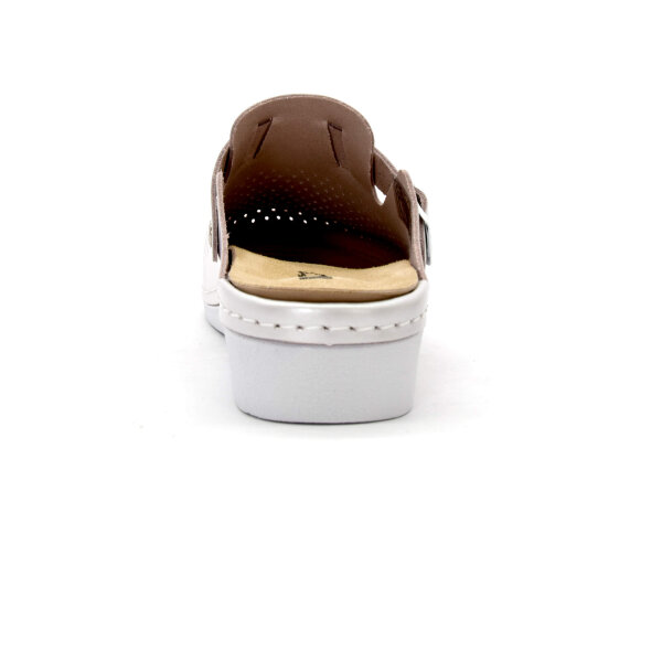 ANATOMISCHE LEDER CLOGS