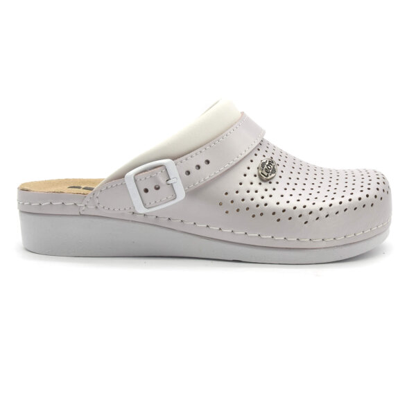 ANATOMISCHE LEDER CLOGS