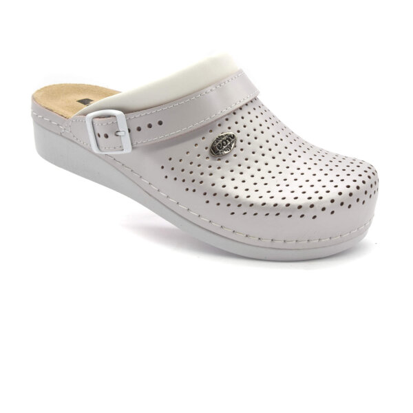 ANATOMISCHE LEDER CLOGS