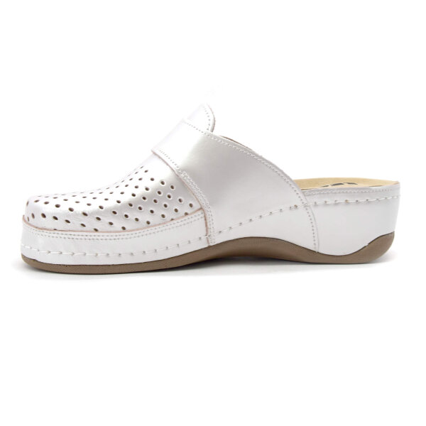 ANATOMISCHE LEDER CLOGS