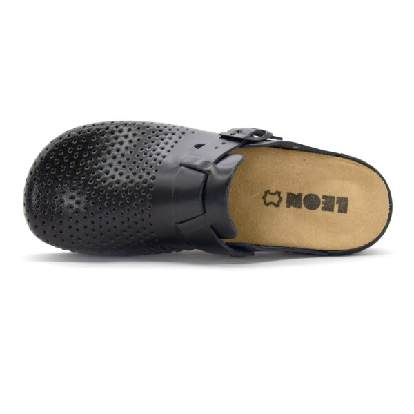 ANATOMISCHE LEDER CLOGS