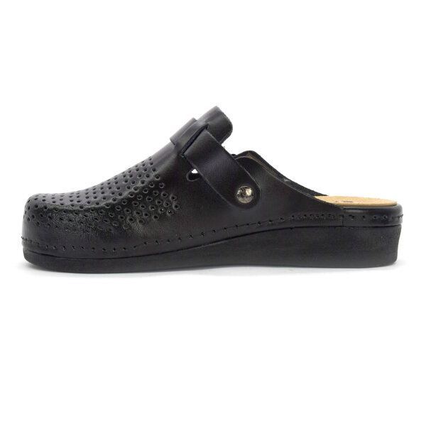 ANATOMISCHE LEDER CLOGS