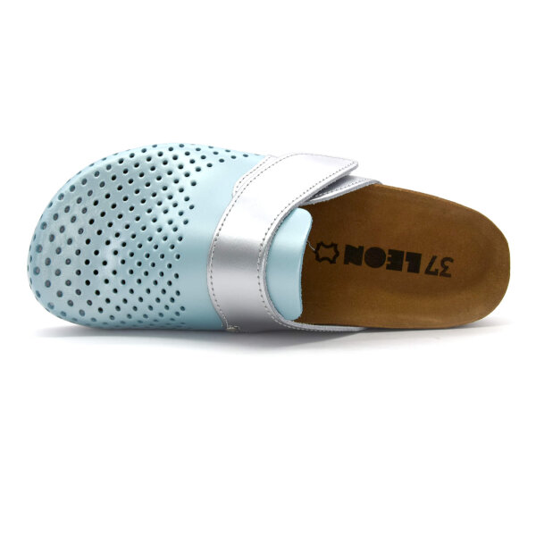 ANATOMISCHE LEDER CLOGS