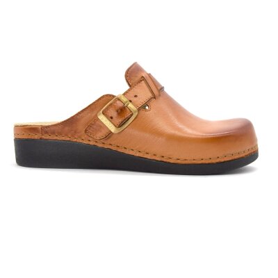 ANATOMISCHE LEDER CLOGS