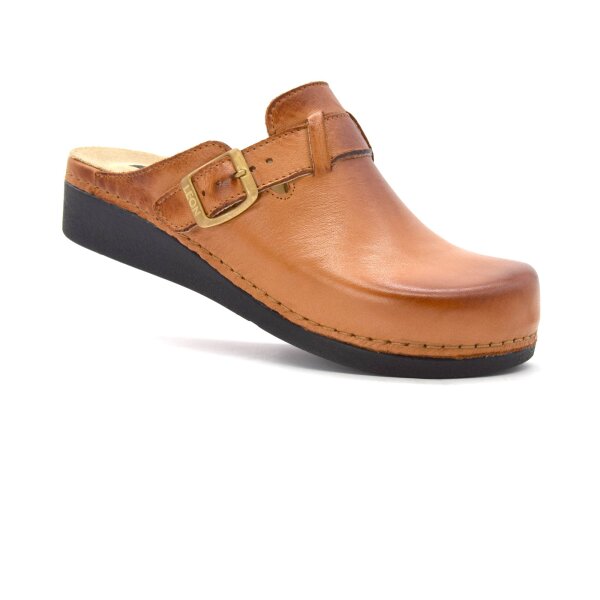 ANATOMISCHE LEDER CLOGS