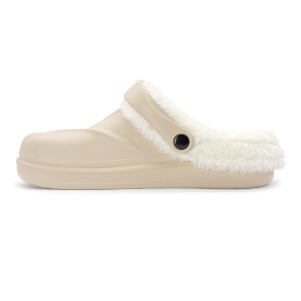 GUMMI CLOGS MIT FELL