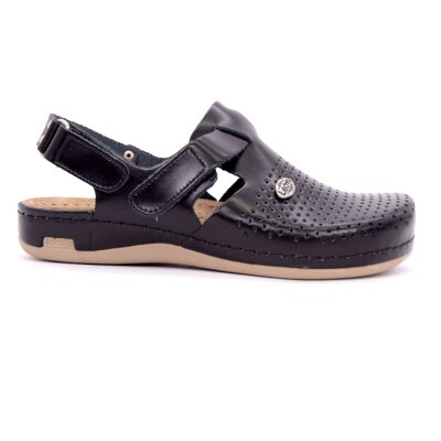 ANATOMISCHE LEDER CLOGS