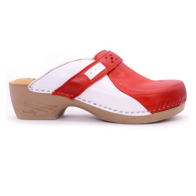 ANATOMISCHE LEDER CLOGS