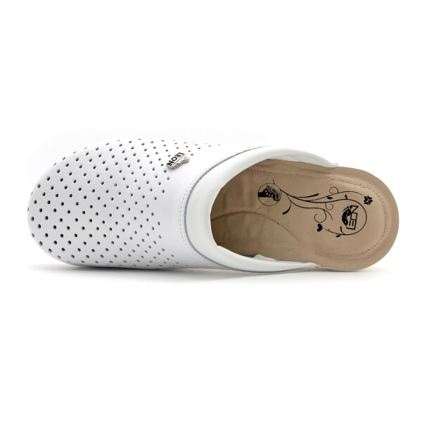 ANATOMISCHE LEDER-CLOGS