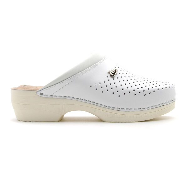 ANATOMISCHE LEDER-CLOGS