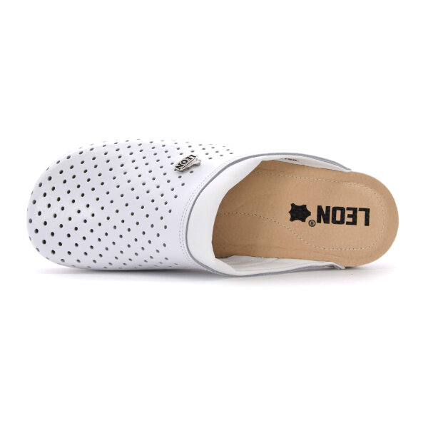 ANATOMISCHE LEDER CLOGS