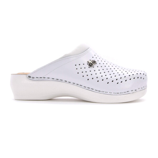 ANATOMISCHE LEDER CLOGS