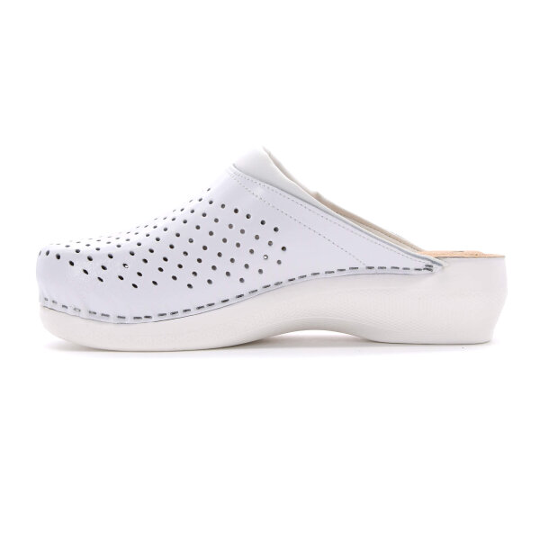 ANATOMISCHE LEDER CLOGS