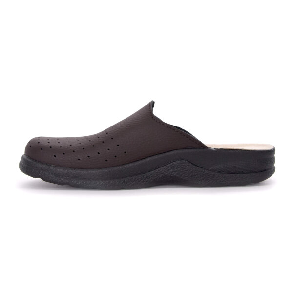ANATOMISCHE LEDER CLOGS