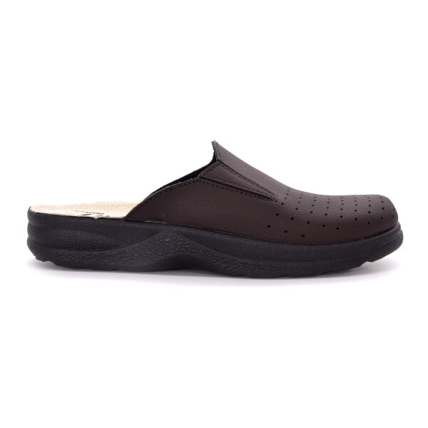 ANATOMISCHE LEDER CLOGS