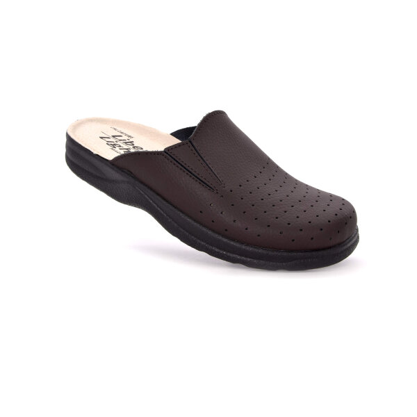 ANATOMISCHE LEDER CLOGS