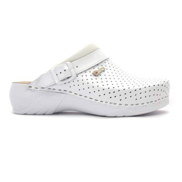 ANATOMISCHE LEDER-CLOGS