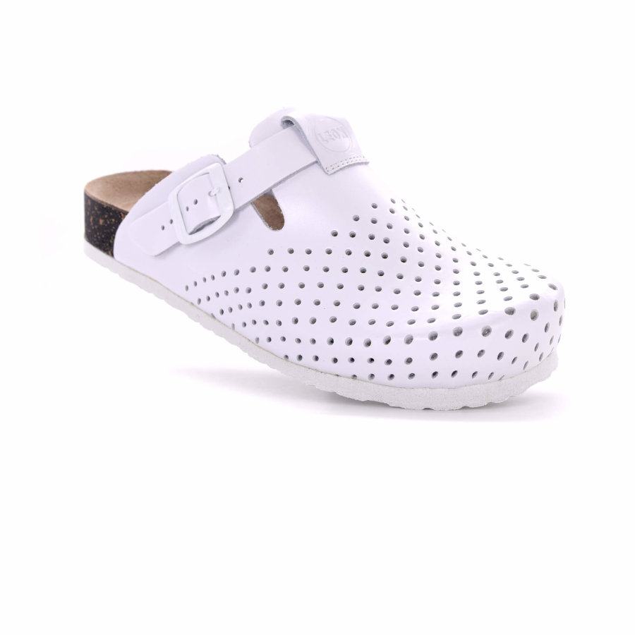 ANATOMISCHE LEDER-CLOGS